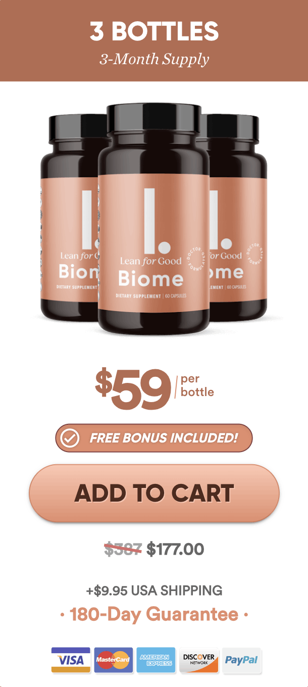 lean biome-price-of-3-bottles